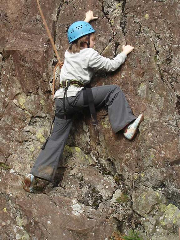 Young climber